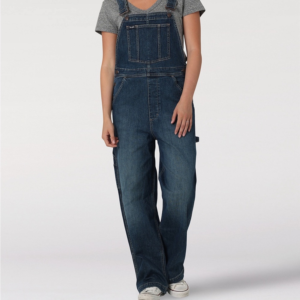 Wrangler Retro Denim Carpenter Overall - Picture 3 of 6